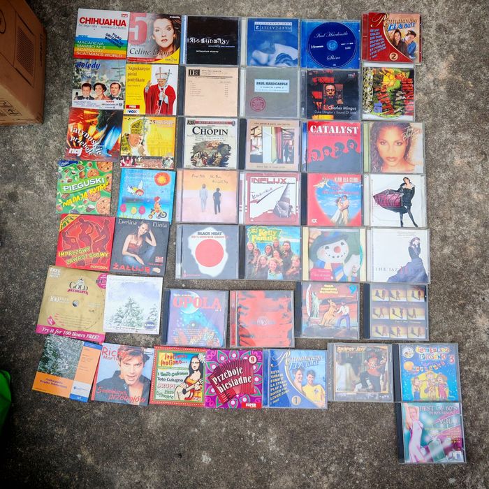 Płyty CD stare 44szt