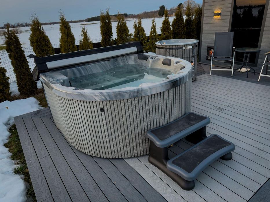 Balia jacuzzi najwyższa jakość spa akryl masaże