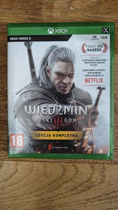 Wiedźmin 3 Dziki Gon Edycja kompletna Xbox series x - Polskie wydanie!