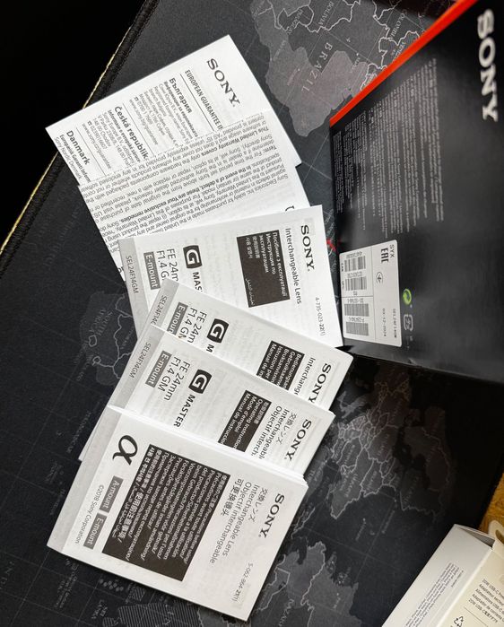 Обʼєктив Sony 24mm/F1.4 GM