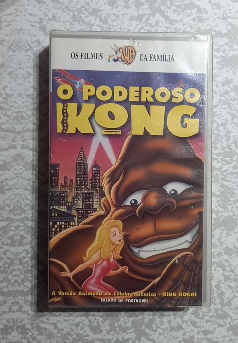 Cassete VHS O Poderoso Kong