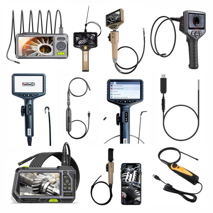 Відеоендоскоп Profiline SC400 6,5мм під телефон Эндоскоп Бароскоп СТО