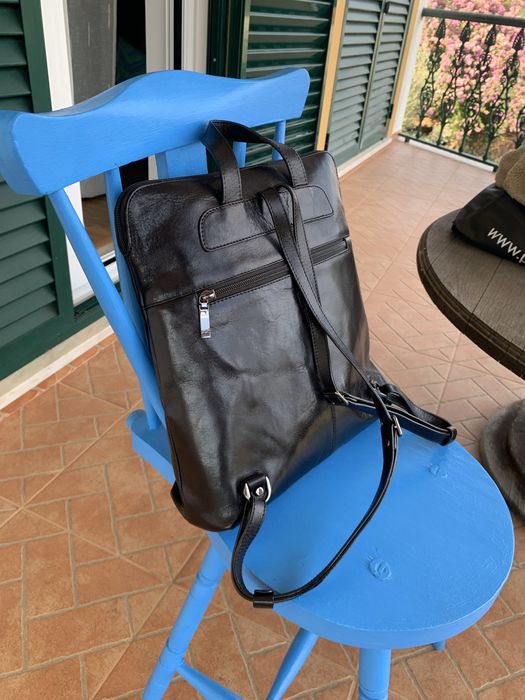 Mochila de pele Marta Ponti