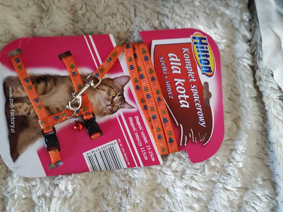 Sprzedam smycz dla kota