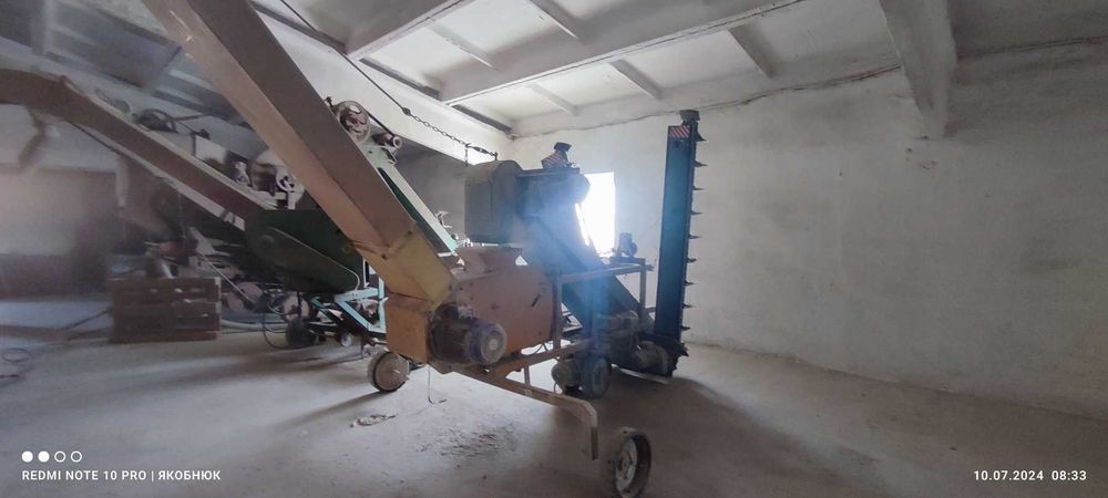 Зернопогрузчик, зерномет ЗМ-90 / МЗС-90-01 "Давид" з пультом