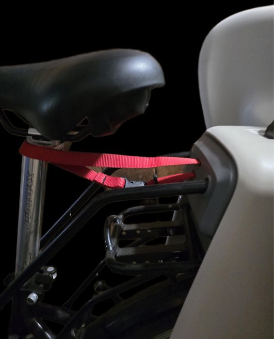 Fotelik na rower do przewożenia dzieci. Nośność 18 kg