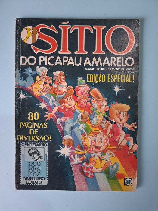 4 Almanaques antigos - Sítio do Picapau Amarelo, Gasparzinho, As Meninas.