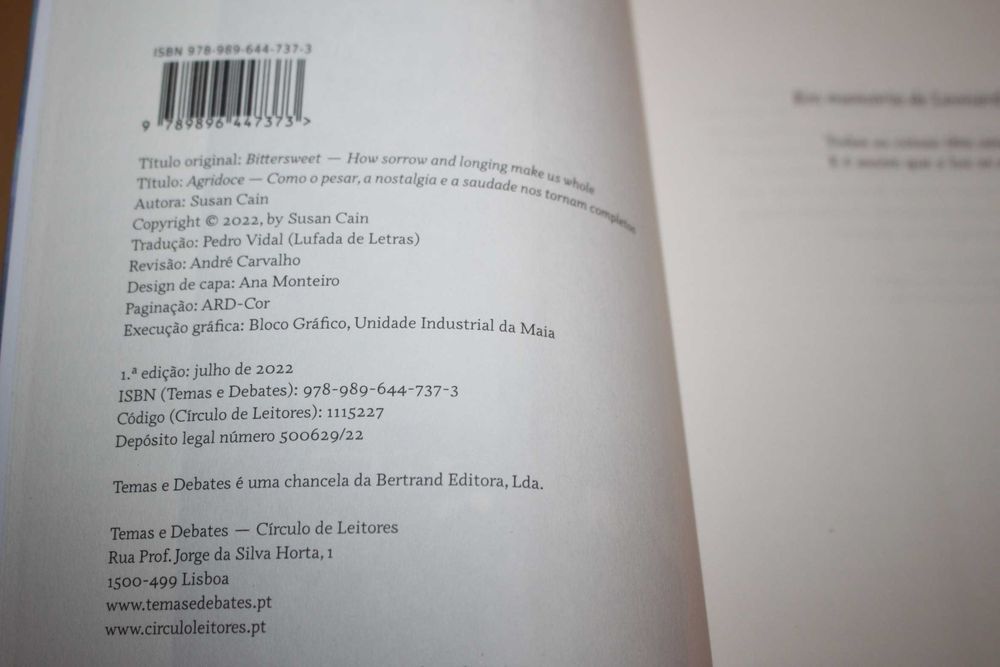 ' Agridoce //  Susan Cain