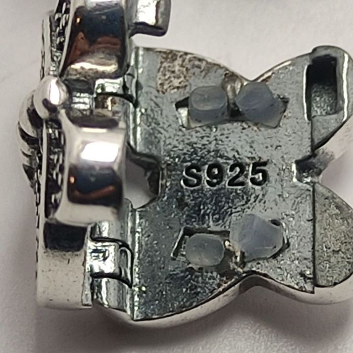 3 Klipsy do bransoletek S925 cena za komplet