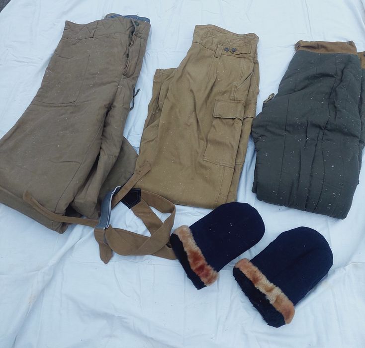 Штаны ватные армейские