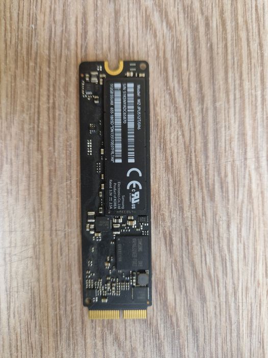 SSD Samsung MZ-JPUS512T/0A6 для Apple MacBook (2013-2017)