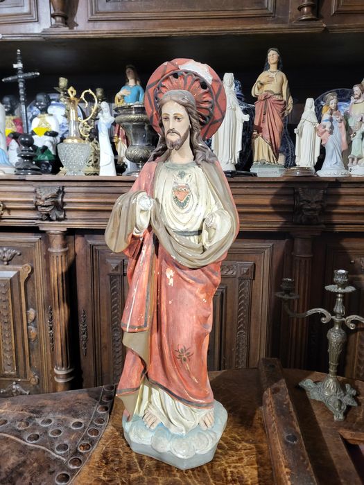 Vintage figura 67 cm Pan Jezus