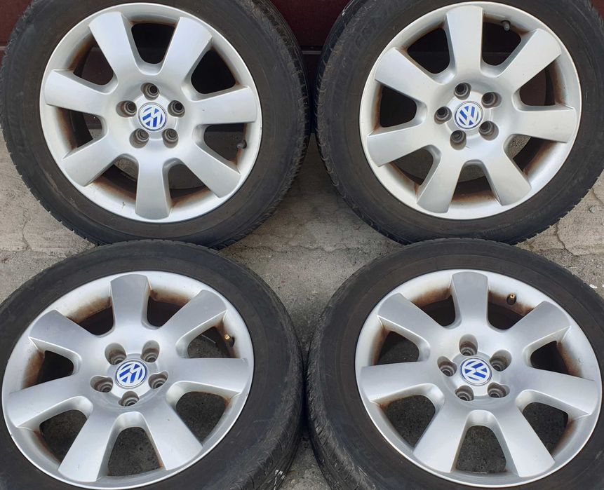 Alufelgi Volkswagen 16 5x100 6.5J ET 42 Felgi Golf Bora Audi A3 TT Seat Skoda Octavia Toledo