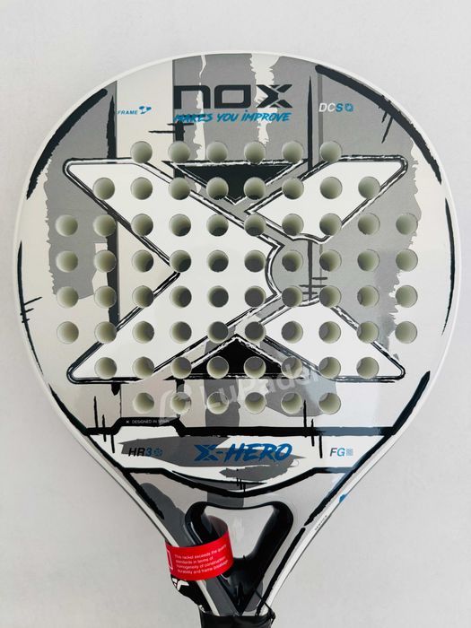 Ракетка для Падель (Padel) тенісу – NOX X-Hero White