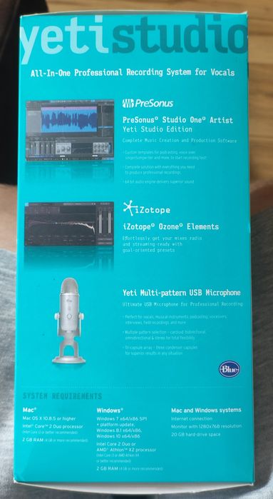 Mikrofon Blue Yeti Studio