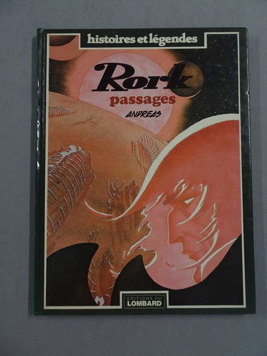 Livro BD Banda Desenhada em francês Histoires et Légends - Rork Passages Andreas (capa dura) Editions Du Lombard