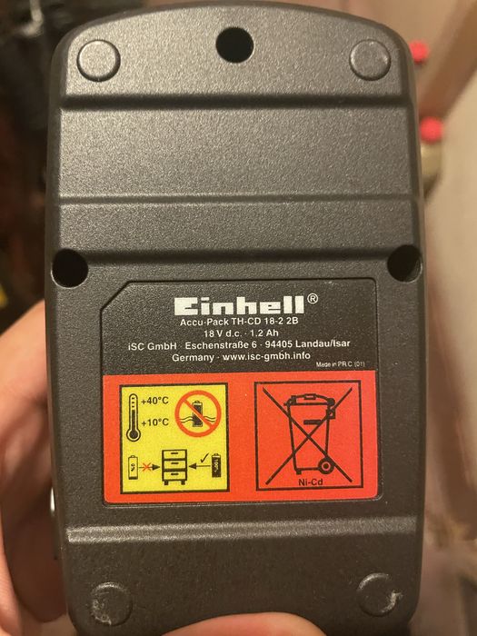 Aparafusadora Einhell [Descrição]