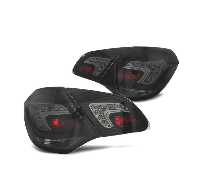 FAROLINS OPEL ASTRA J 09- LED FUNDO PRETO FUMADO