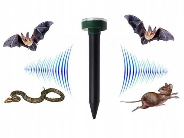 Odstraszacz Solarny na Krety Myszy Szczury Kuny i inne gryzonie nornic