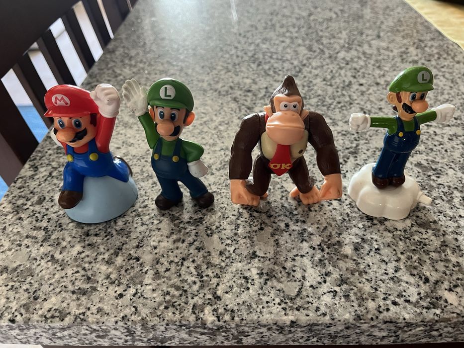 Pack 4 Figuras Super Mario