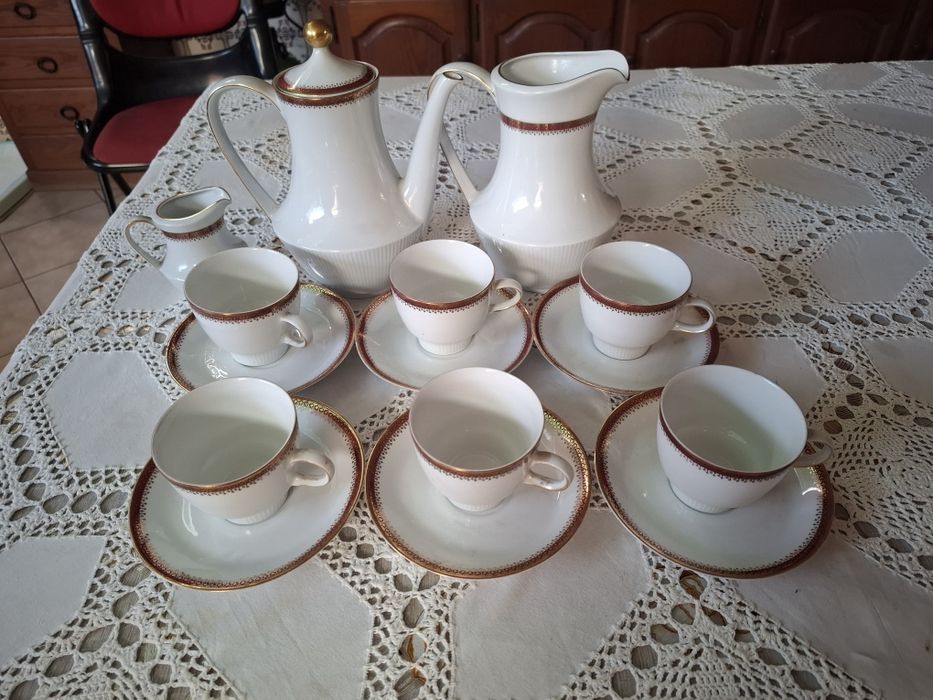 Serviço de chá nunca usado