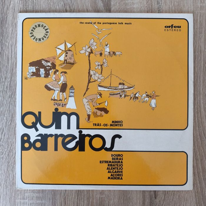 Discos Vinil Quim Barreiros - Conjunto de 8