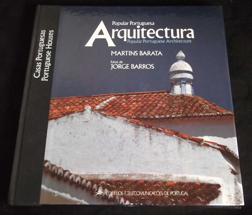 Livro Arquitectura Popular portuguesa CTT selos numerado capicua