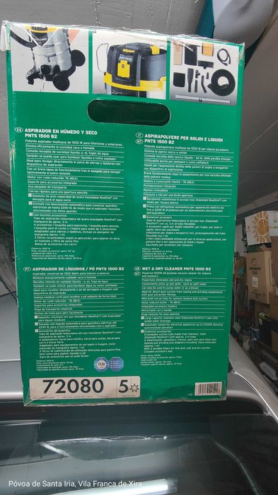 Aspirador  novo 30 l sólidos e líquidos PARKSIDE 1500 B2