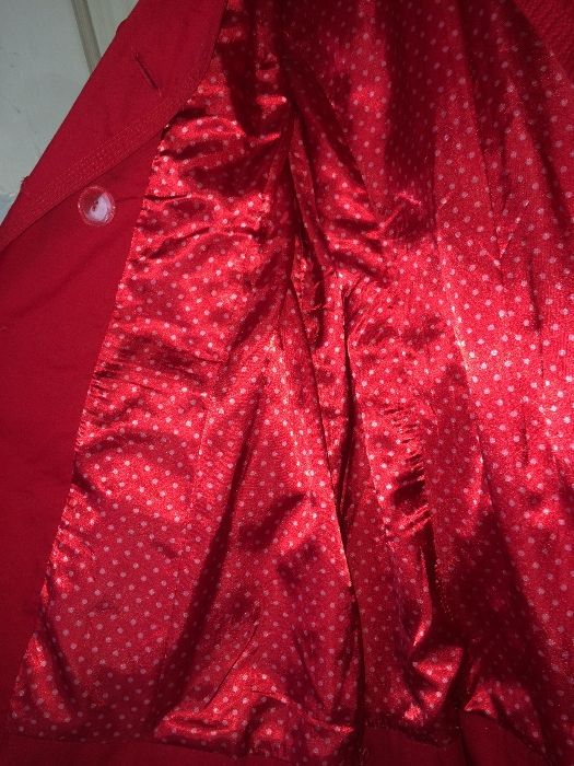 Płaszcz czerwony forever 21 /M