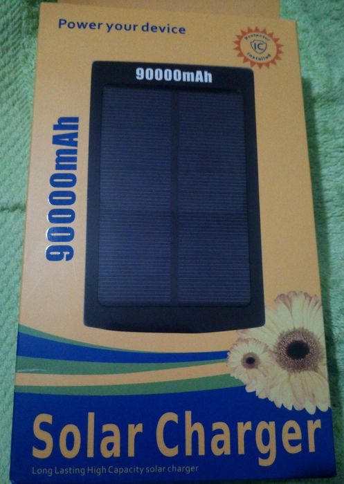 новый внешний аккумулятор на солнечной  зарядке 

высылаю по Украине д