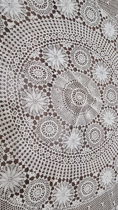 Toalha muito grande em croché artesanal 1,70 m