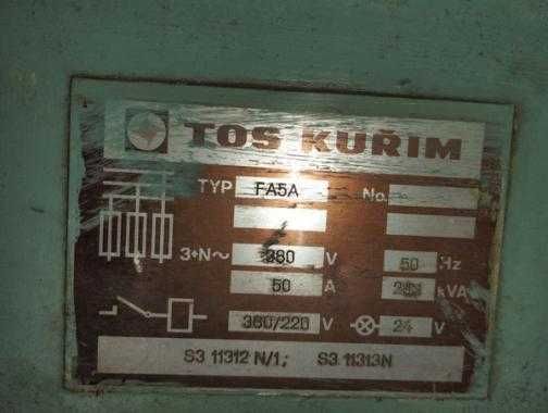 Фрезерный станок Хеккерт FSS-400 TOS Kuřim FA5A