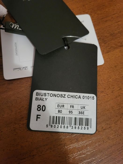 Biustonosz biały 80F.