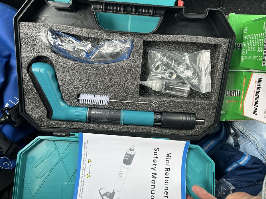 Pistola de pregos  para  aço cimento madeira