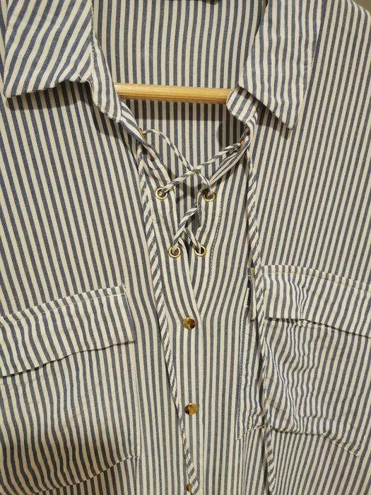 Bluzka w paski koszula Zara r. 36/38 S/M
