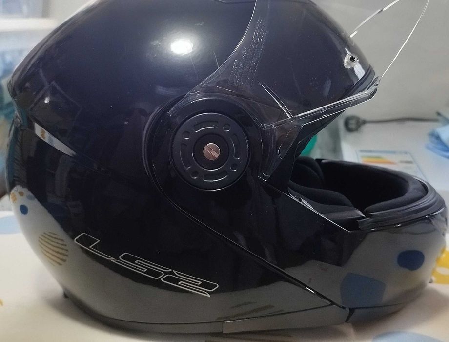 Capacete L Moto Como Novo