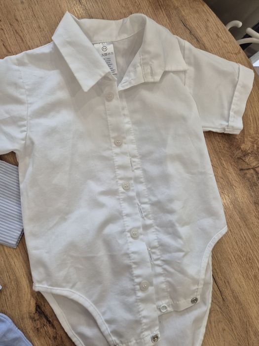 Komplet Balumi rozm 68 plus body 74 dla chlopca