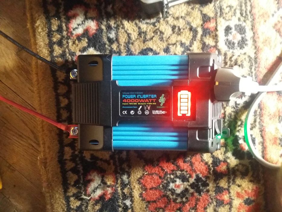 Инвертор 12v на 220v мощность 1500
