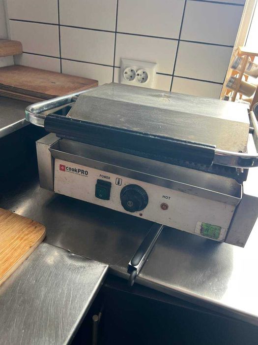 Професійний притискний гриль CookPRO 2.2 кВт для шаурми, кебабів, паніні