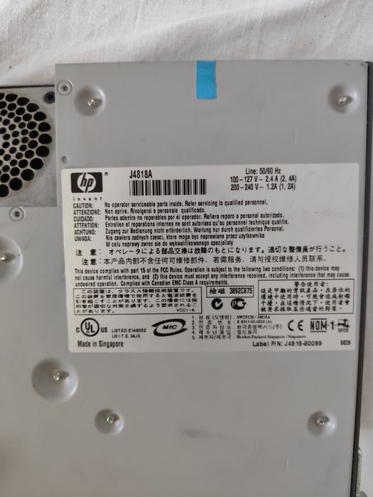 HP 24-port Switch64585482208257124