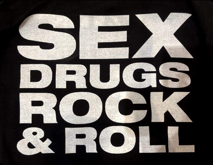 Футболка опиум Sex drugs Rock&Roll balenciaga rick owens