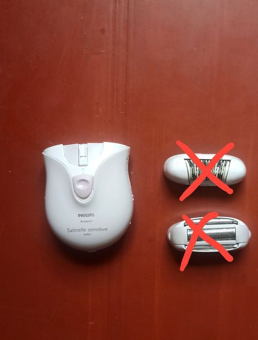 На запчастини эпілятор Philips Satinelle sensitive