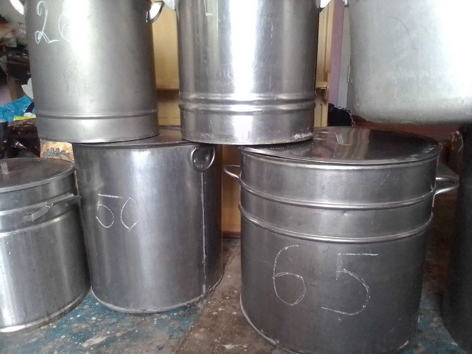 Кастрюля бак 26 л- 65 л нержавейка