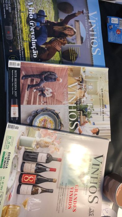 Revistas sobre vinhos