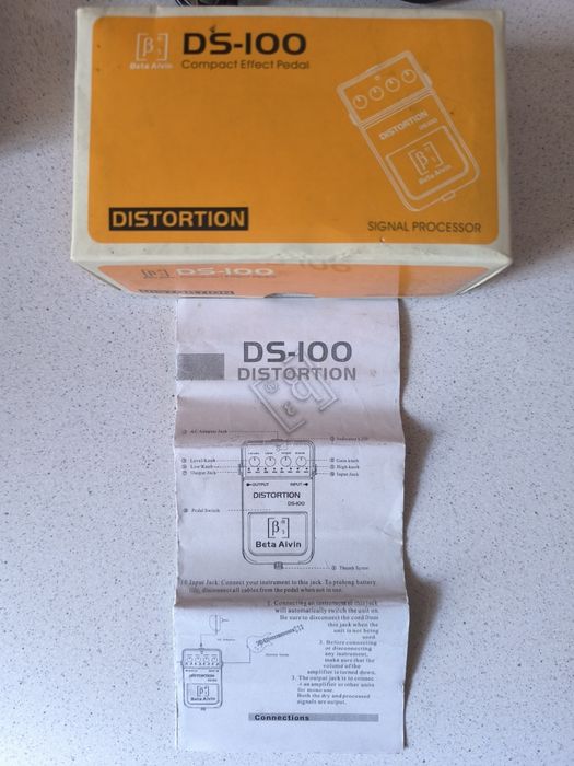 Гитарная педаль Beta Aivin DS-100.