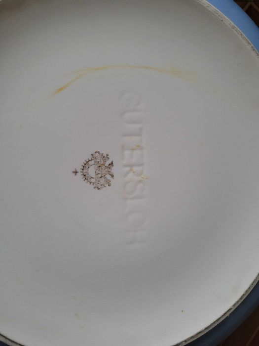 Dzban i misa, komplet ceramiczny, toaletowy - retro