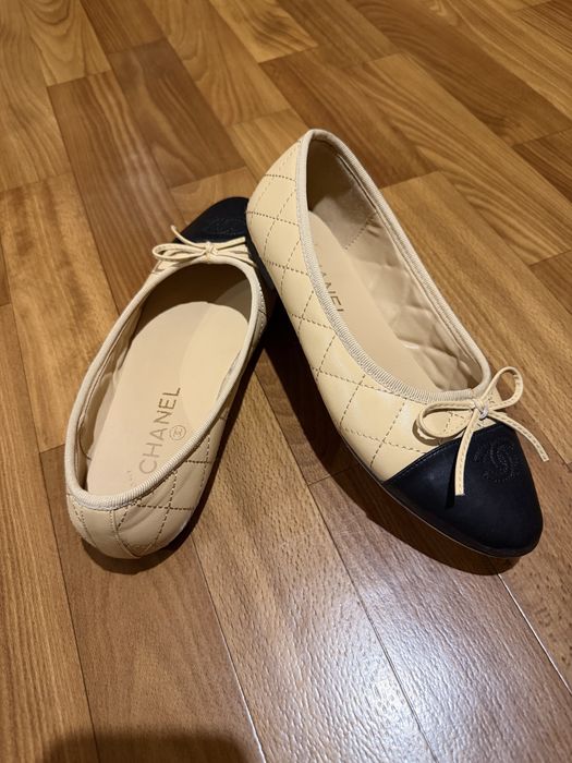 Балетки CHANEL из стеганой кожи Италия