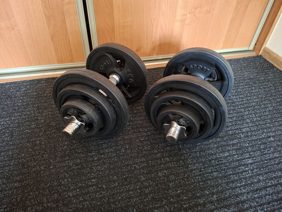 Hantle regulowane Marbo Sport 2x19.5kg - Nowe!