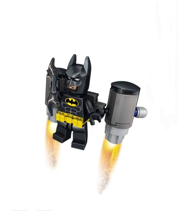 Nowe klocki figurka Batman Jet Pack kompatybilne z Lego jet pak dżet