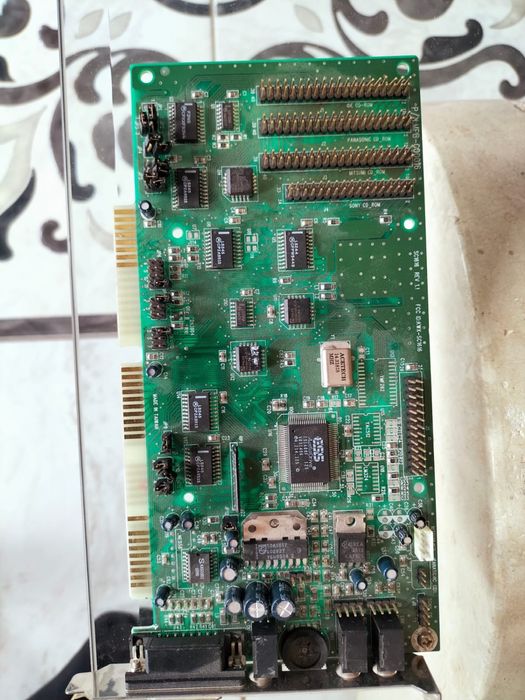 karta dźwiękowa isa ess, pc 386,486,3dfx